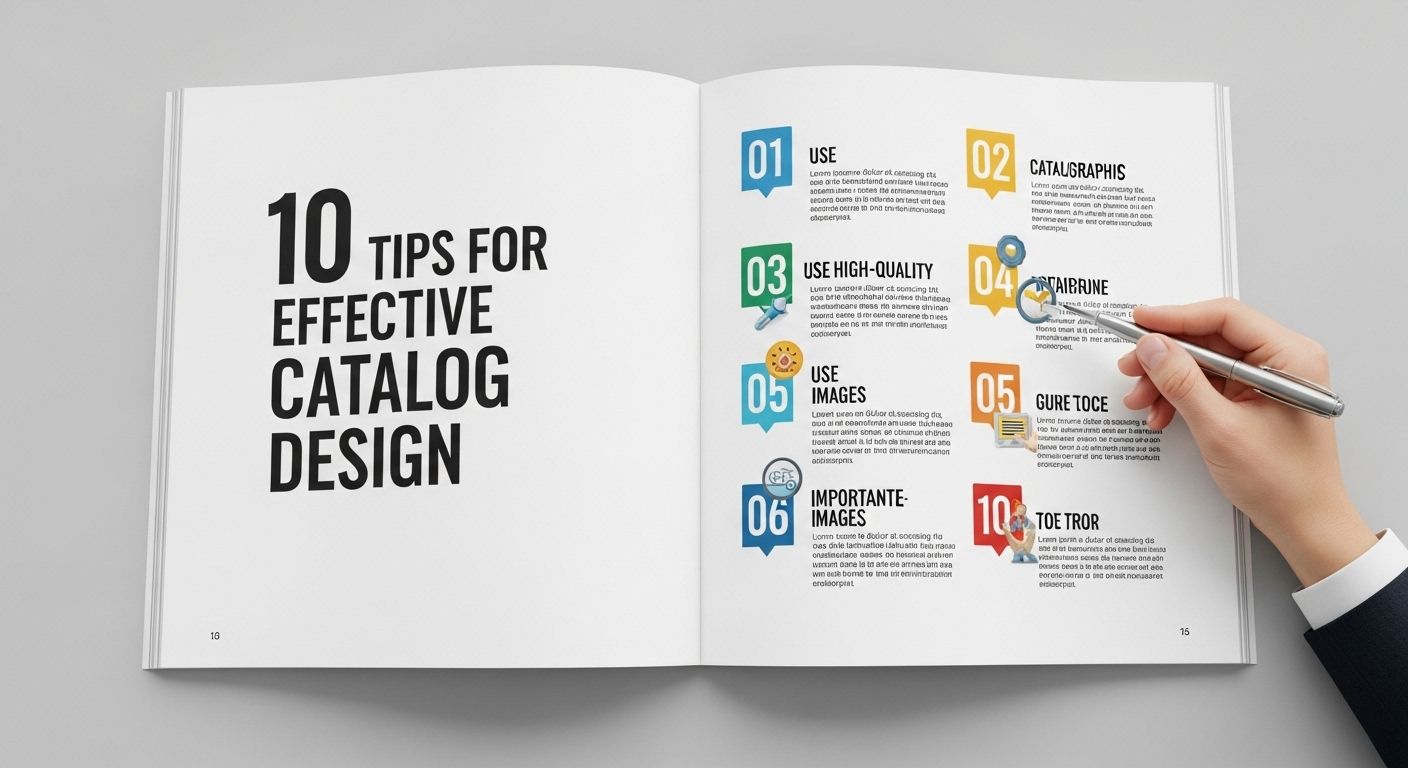 10 نکته برای طراحی کاتالوگ موثر