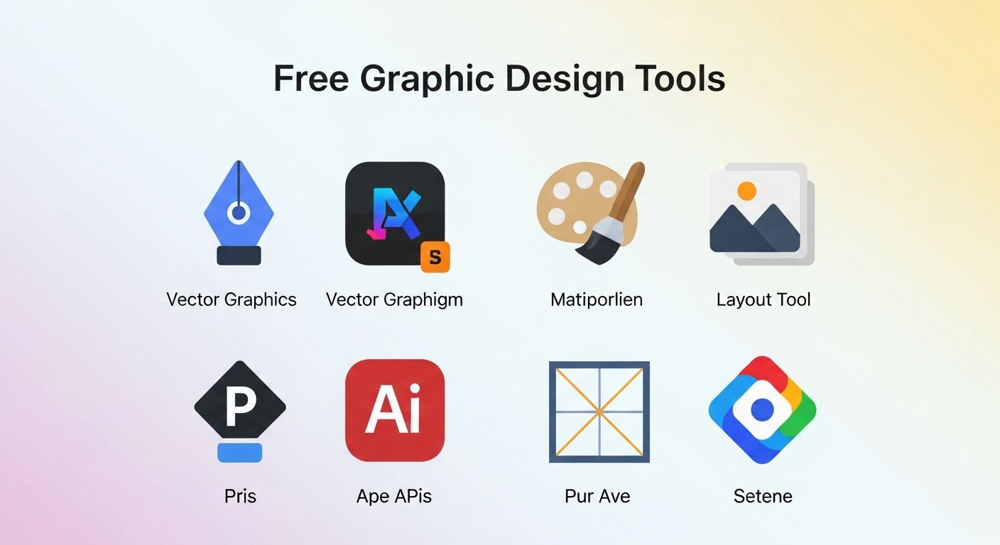 ابزارهای رایگان طراحی گرافیک